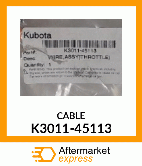 WIRE_ASSEMBLY K3011-45113