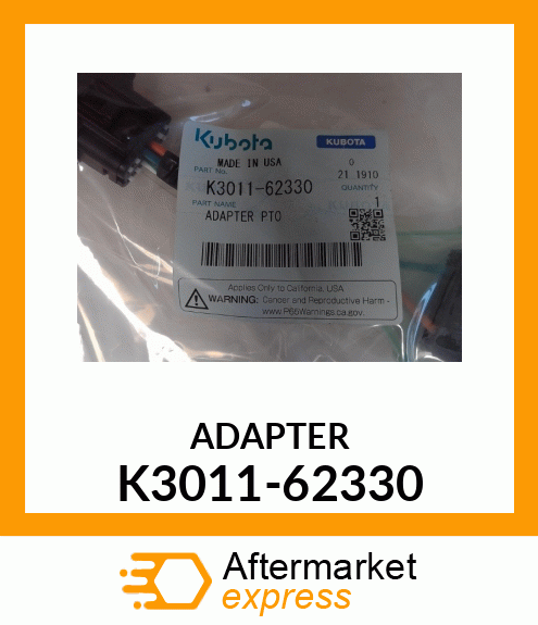 ADAPTER K3011-62330