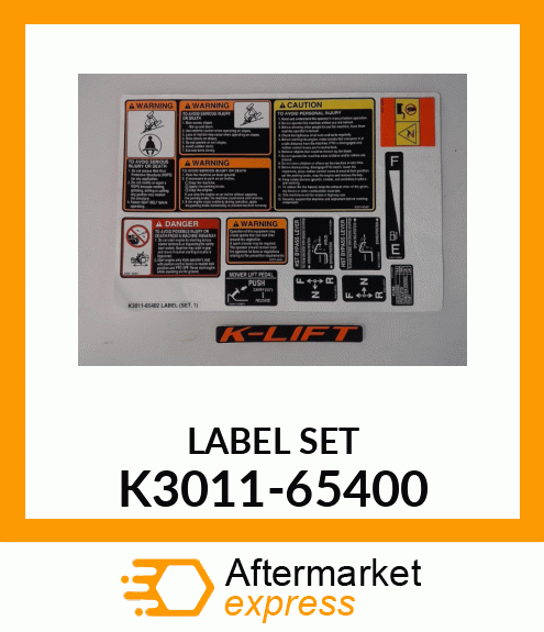 LABEL_SET K3011-65400