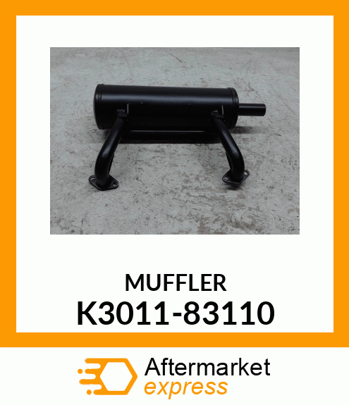 MUFFLER K3011-83110