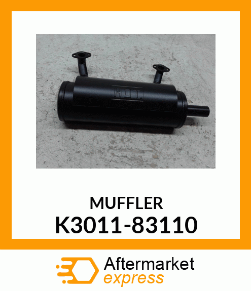 MUFFLER K3011-83110