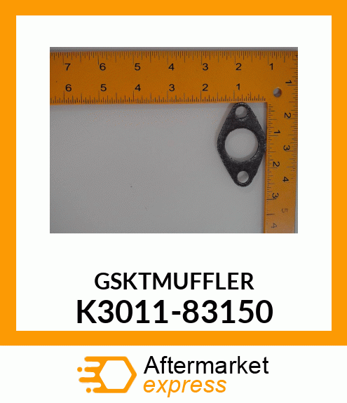 GSKTMUFFLER K3011-83150