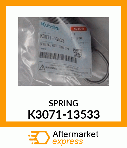 SPRING K3071-13533