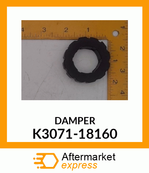 DAMPER K3071-18160