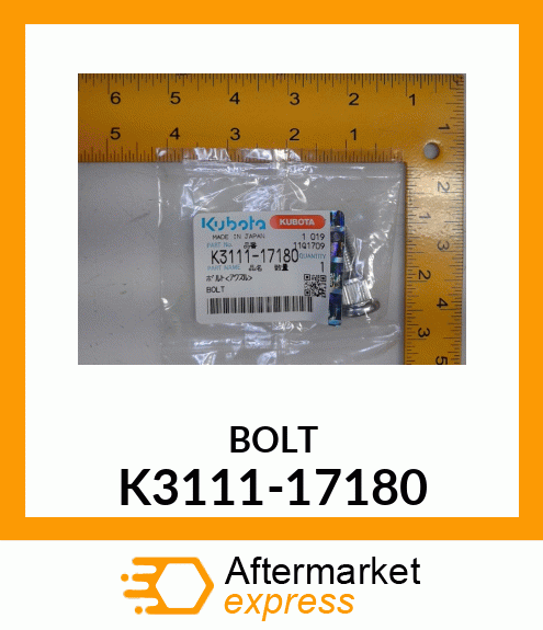 BOLT K3111-17180