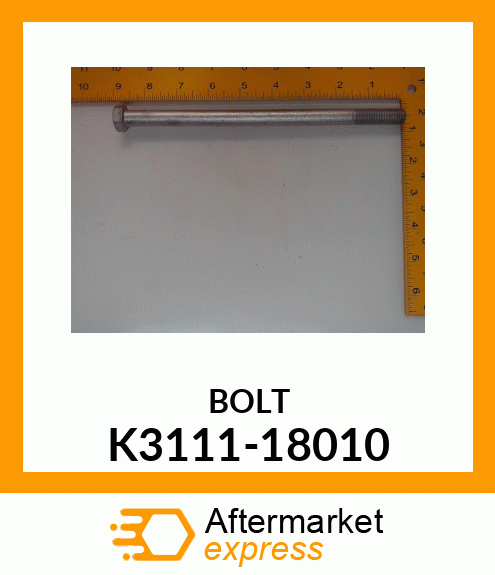 BOLT K3111-18010