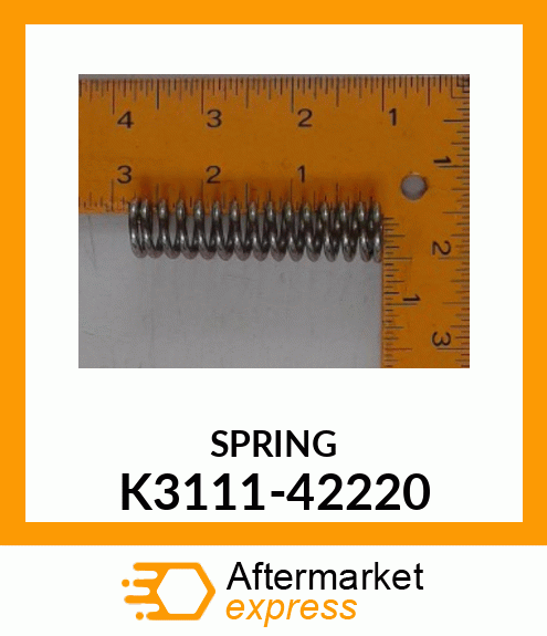 SPRING K3111-42220