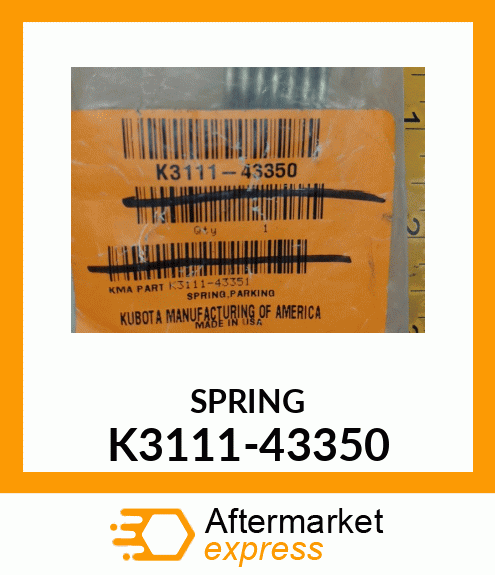 SPRING K3111-43350