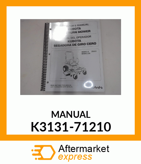 MANUAL K3131-71210