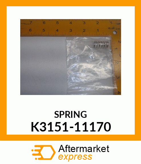 SPRING K3151-11170