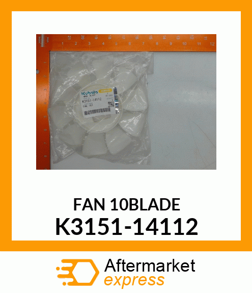 FAN10BLADE K3151-14112