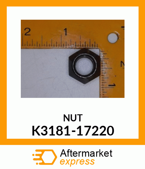 NUT K3181-17220