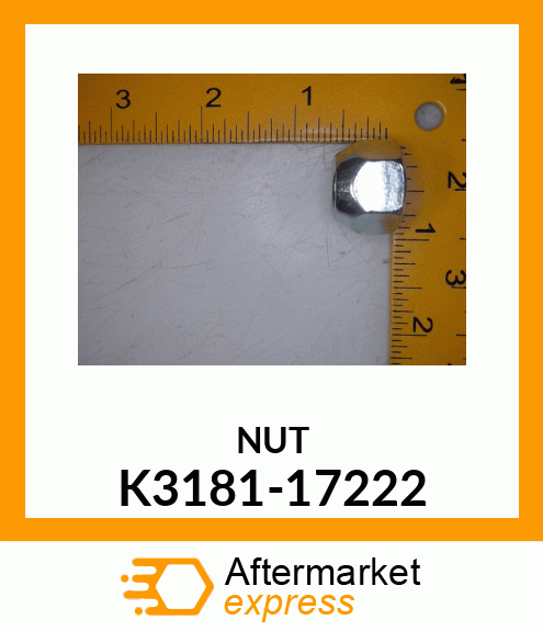 NUT K3181-17222