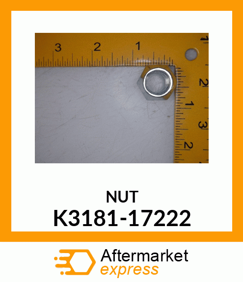 NUT K3181-17222