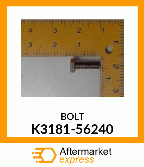 BOLT K3181-56240