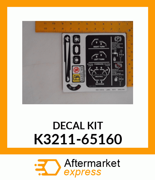 DECALKIT K3211-65160