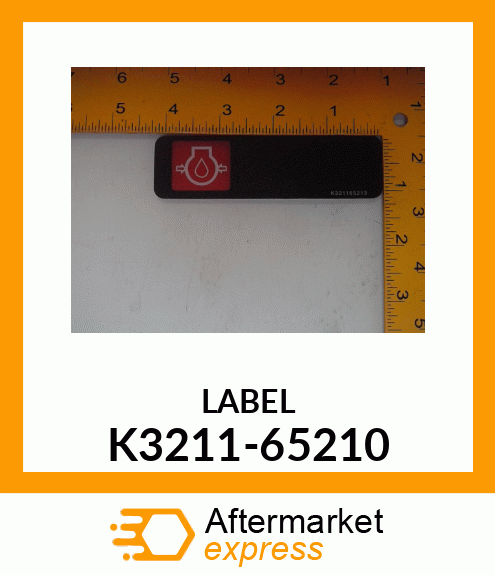 LABEL K3211-65210