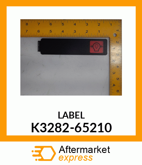 LABEL K3282-65210