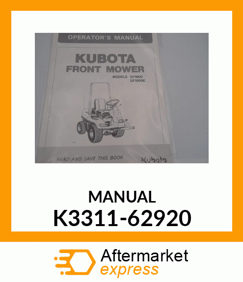 MANUAL K3311-62920