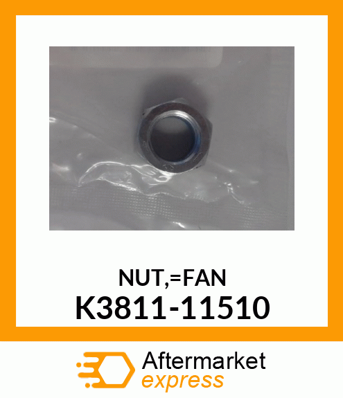 NUT,_FAN K3811-11510