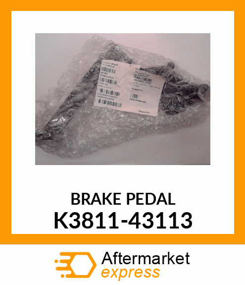 BRAKE PEDAL K3811-43113