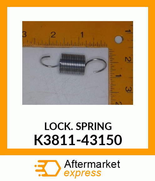 LOCK SPRING K3811-43150