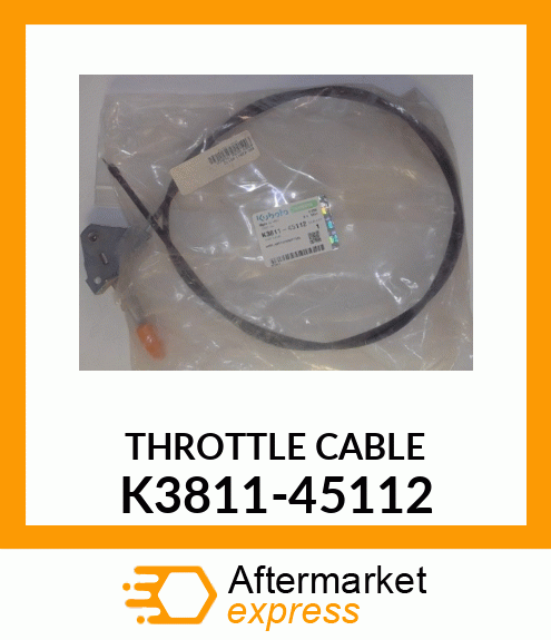 THROTTLECABLE K3811-45112