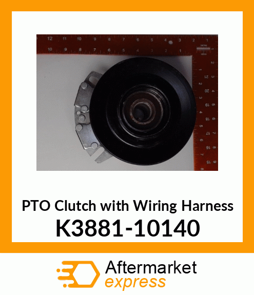 PTO Clutch with Wiring Harness K3881-10140