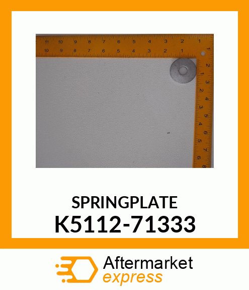 SPRINGPLATE K5112-71333