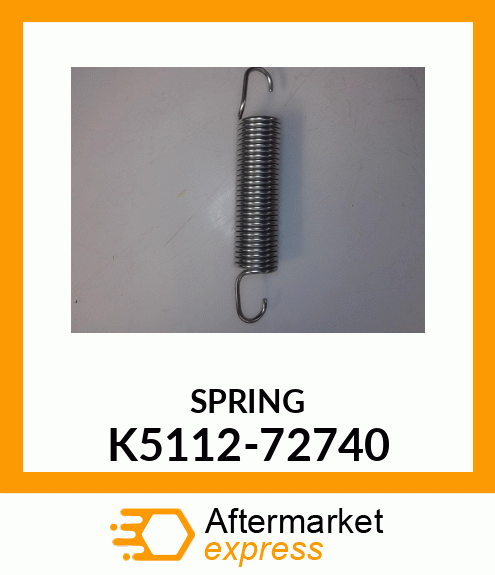 SPRING K5112-72740