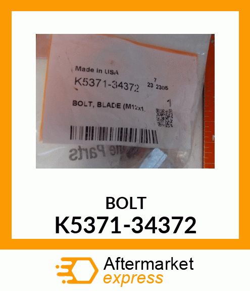 BOLT K5371-34372