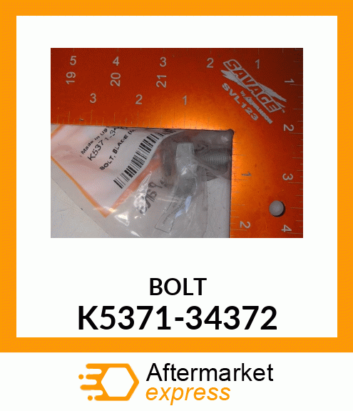 BOLT K5371-34372