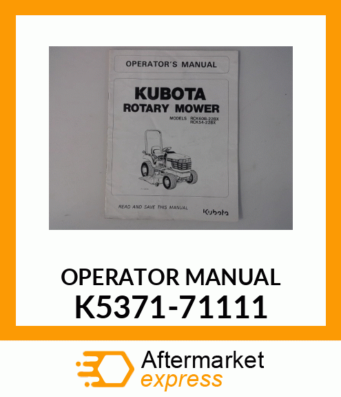 OPERATOR_MANUAL K5371-71111