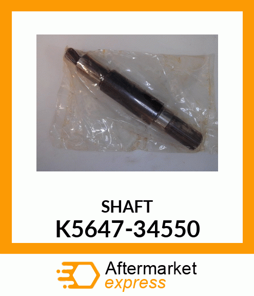 SHAFT K5647-34550