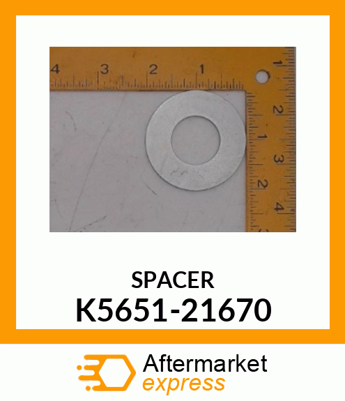 SPACER K5651-21670