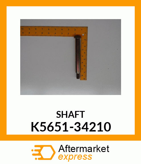 SHAFT K5651-34210