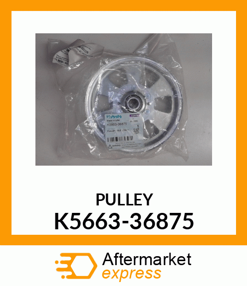 PULLEY K5663-36875