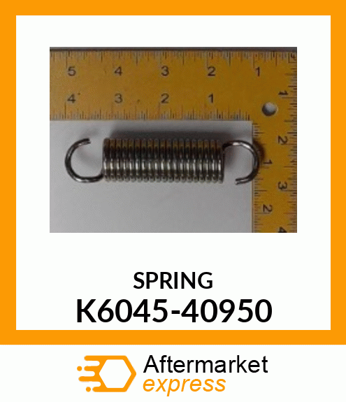 SPRING K6045-40950