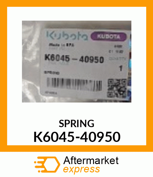 SPRING K6045-40950