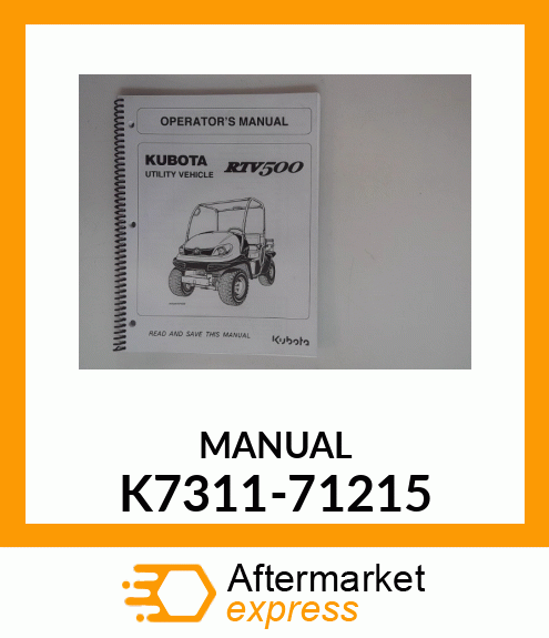 MANUAL K7311-71215