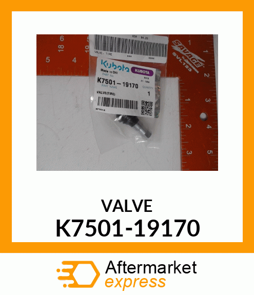 VALVE K7501-19170