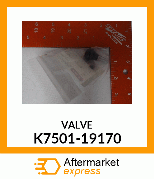 VALVE K7501-19170