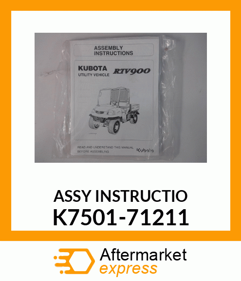 ASSY_INSTRUCTIO K7501-71211