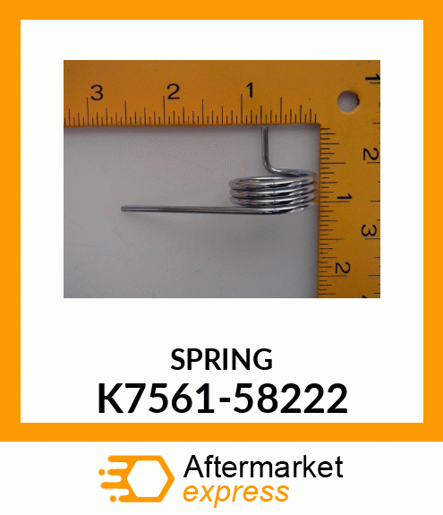 SPRING K7561-58222