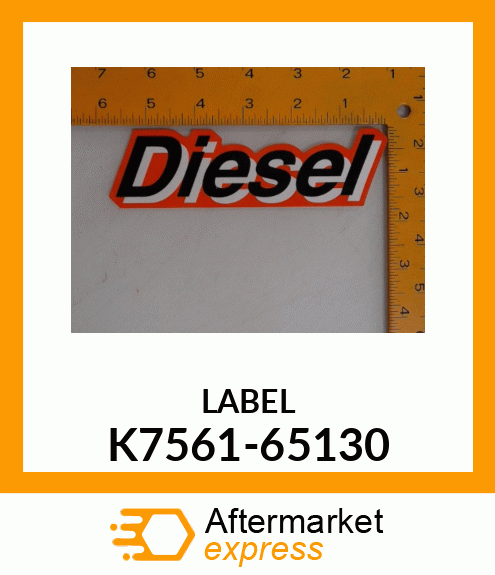 LABEL K7561-65130