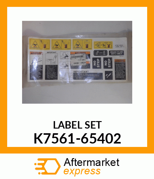 LABELSET K7561-65402