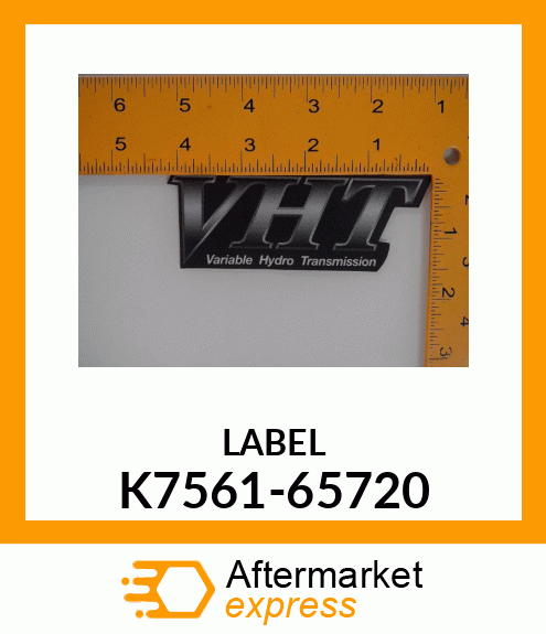 LABEL K7561-65720