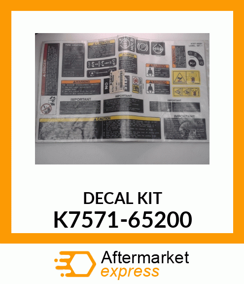 LABELSET K7571-65200