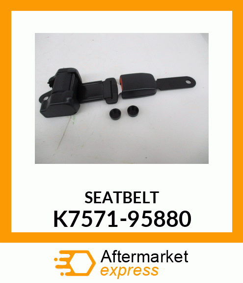 SEATBELT K7571-95880