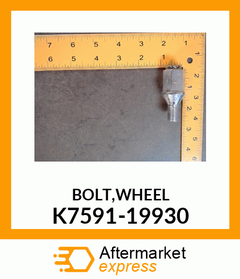 BOLT,WHEEL K7591-19930